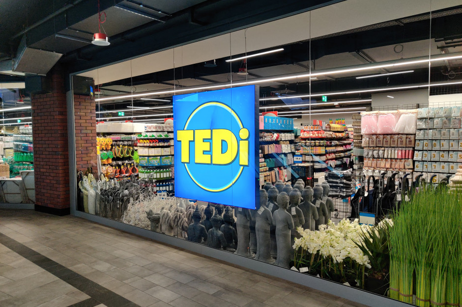 TEDi to sieć sklepów oferująca szeroki wybór artykułów gospodarstwa domowego. Fot. materiały prasowe Sieć TEDi powiększyła się o salon w Galerii Stara Ujeżdżalnia