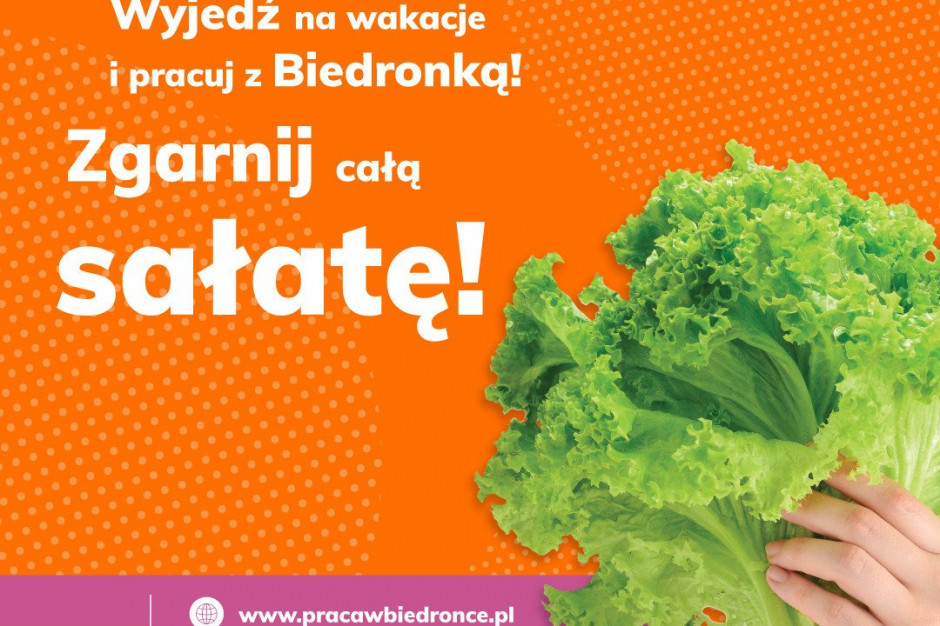 fot. Biedronka szuka pracowników naw akacje Biedronka zwiększa liczbę pracowników w miejscowościach turystycznych