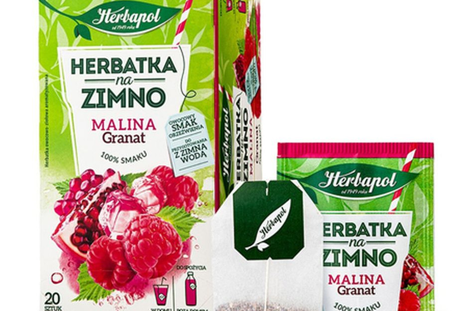 Herbapol-Lublin poszerzył portfolio herbatek typu cold brew. Fot. materiały prasowe Nowy smak herbaty cold brew od Herbapolu