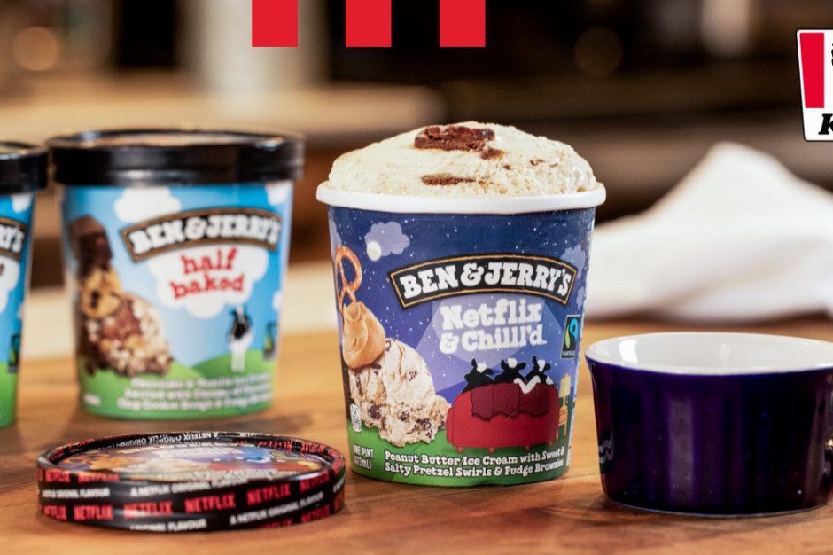Lody Ben & Jerry’s w KFC, fot. materuały prasowe Unilever wchodzi z lodami Ben & Jerry’s do KFC