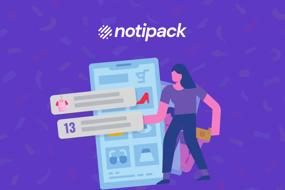 fot. widgety od Notipack Notipack stworzył widgety zatrzymujące klienta w e-sklepie
