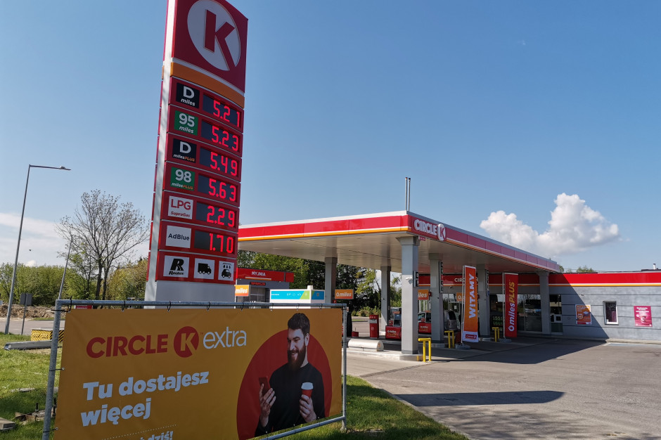 Stacja Circle K w Jeżewie, fot. materiały prasowe Circle K z blisko 380 stacjami