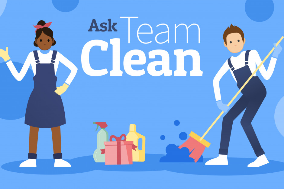 Ask Team Clean to platforma online, oferująca szereg sprawdzonych porad, fot. mat. pras. Henkel startuje z nową platformą poradnikową