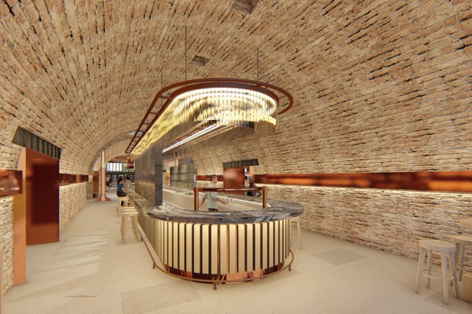 Wizualizacja Food Hall Browary; fot. materiały prasowe Food Hall Browary - czyli nowy koncept gastronomiczny rodziny Likus
