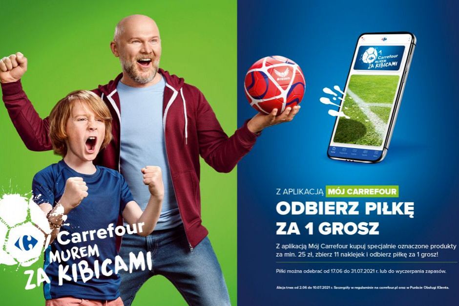 Fot. materiały prasowe Carrefour przygotował promocję dla fanów piłki nożnej
