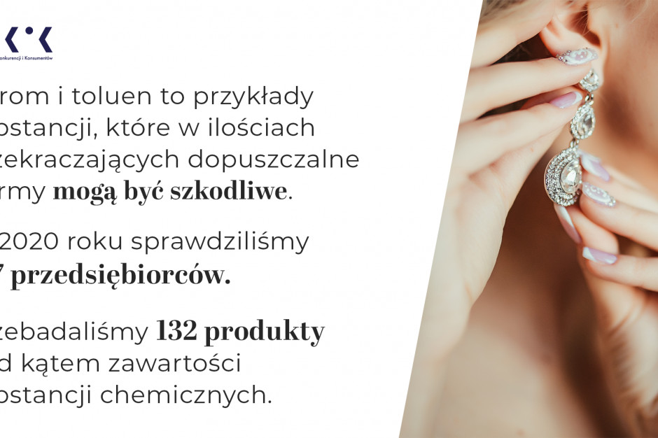 IH sprawdziła zawartość szkodliwych substancji chemicznych w przedmiotach codziennego użytku, fot. za UOKiK Inspekcja Handlowa przebadała biżuterię i wyroby skórzane pod kątem szkodliwych substancji chemicznych
