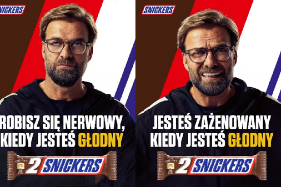 Jürgen Klopp wystąpi w reklamie Snickers, fot. mat. pras. Jürgen Klopp w piłkarskiej kampanii marki Snickers