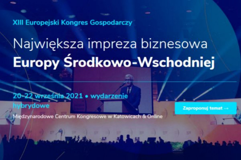 13. edycja Europejskiego Kongresu Gospodarczego odbędzie się w dniach 20-22 września w Międzynarodowym Centrum Kongresowym w Katowicach. fot. PTWP Żabka wśród partnerów XIII EEC