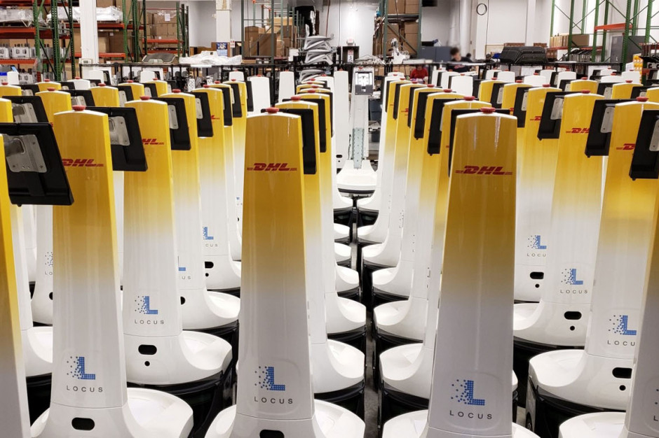 DHL Supply Chain "zatrudni" 2000 robotów; fot. materiały prasowe 2000 robotów w DHL Supply Chain