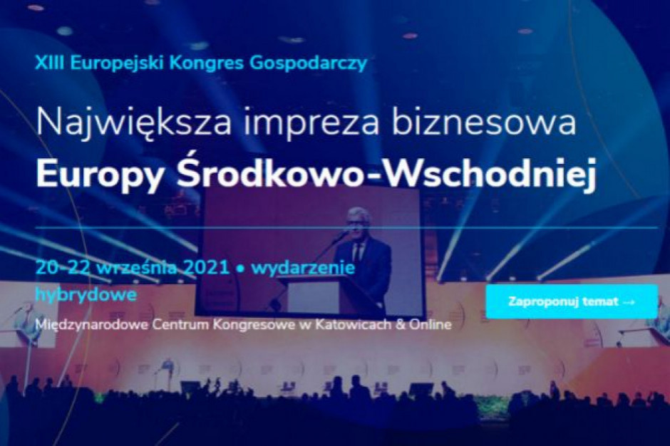 Fot. PTWP XIII Europejski Kongres Gospodarczy – Poznaj wstępny program