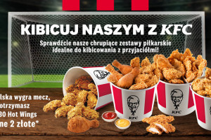 Jak Polacy wygrają ze Szwecją, KFC sponsoruje klientom Hot Wings za 2 zł
