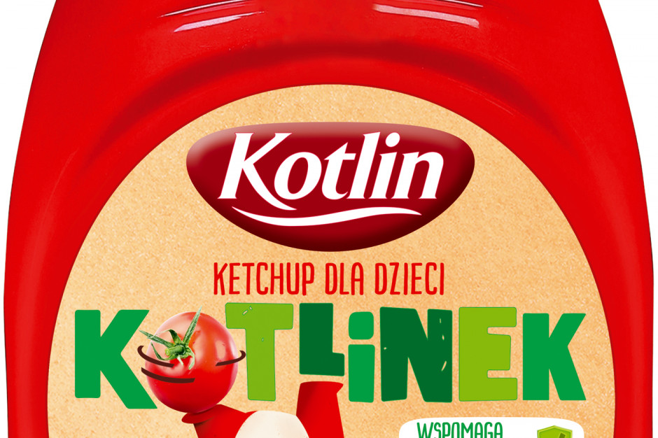 Kotlinek - nowość marki Kotlin, fot. mat. pras. Kotlinek – nowy ketchup dla dzieci