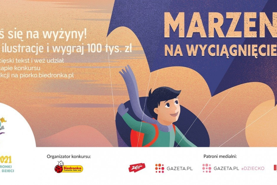 Pieniądze i przepustka do kariery czekają w konkursie Biedronki; fot. materiały prasowe Biedronka czeka na zgłoszenia do konkursu Piórko 2021