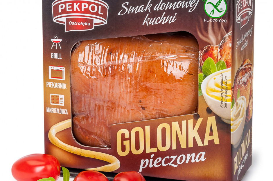 Golonka pieczona od ZM Pekpol , fot. mat. pras. Golonka pieczona ZM Pekpol bez glutenu