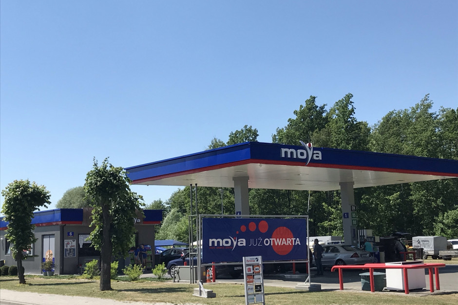 Na zdj. stacja Moya, fot. materiały prasowe Moya z kolejnymi stacjami we franczyzie