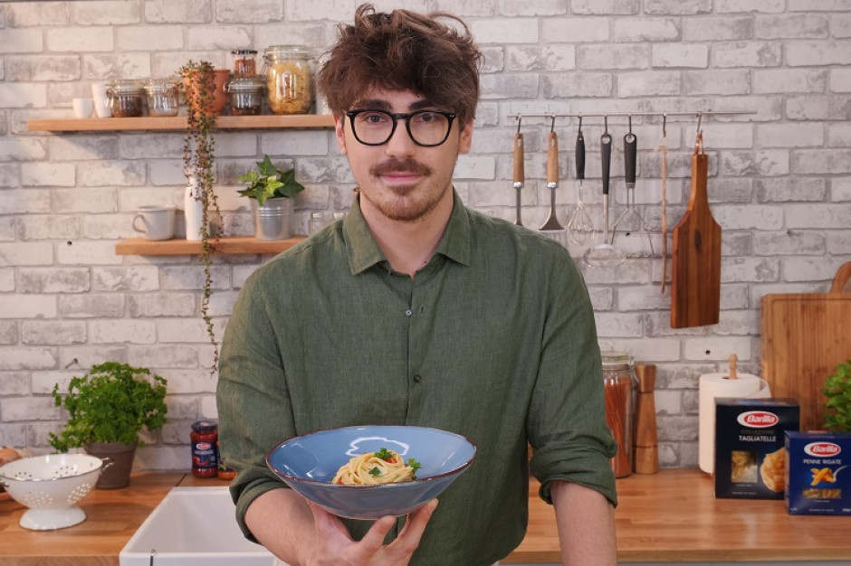 fot. Barillę reklamuje Matteo Brunetti Barilla z nowym ambasadorem
