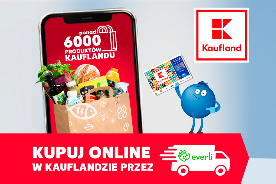 fot. zakupy z Kauflandu Everli dostarczy w 34 miastach Everli dostarczy zakupy z Kauflandu w 34 miastach