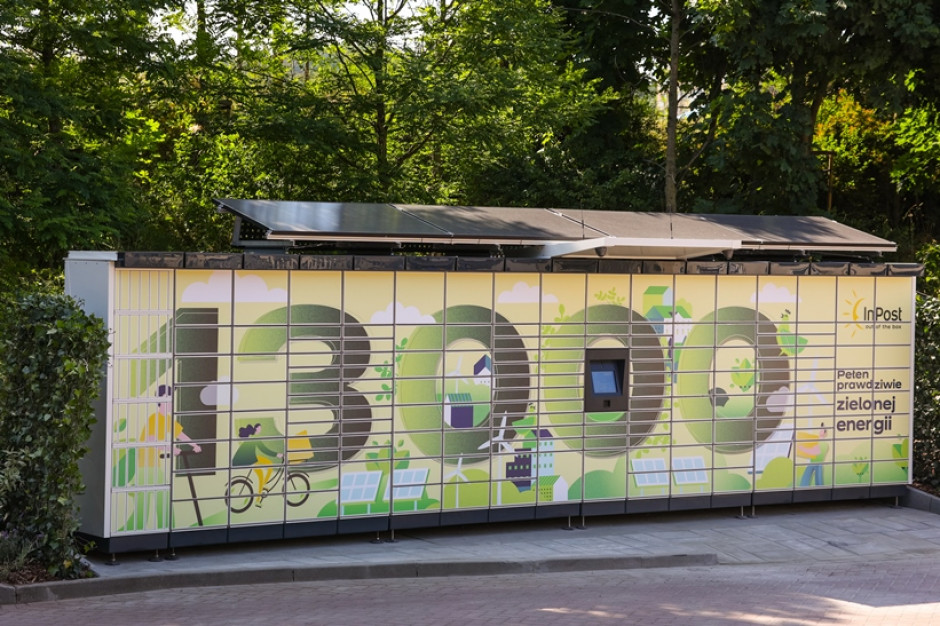 SIEĆ PACZKOMATÓW INPOST PRZEKROCZYŁA 13.000, fot. materiały prasowe InPost chce być pierwszym operatorem logistycznym w Europie