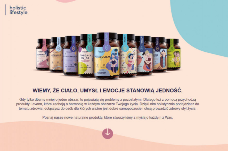 Levann to marka Anny i Roberta Lewandowskich, fot. materiały prasowe Produkty Anny i Roberta Lewandowskich będą sprzedawane na Amazonie