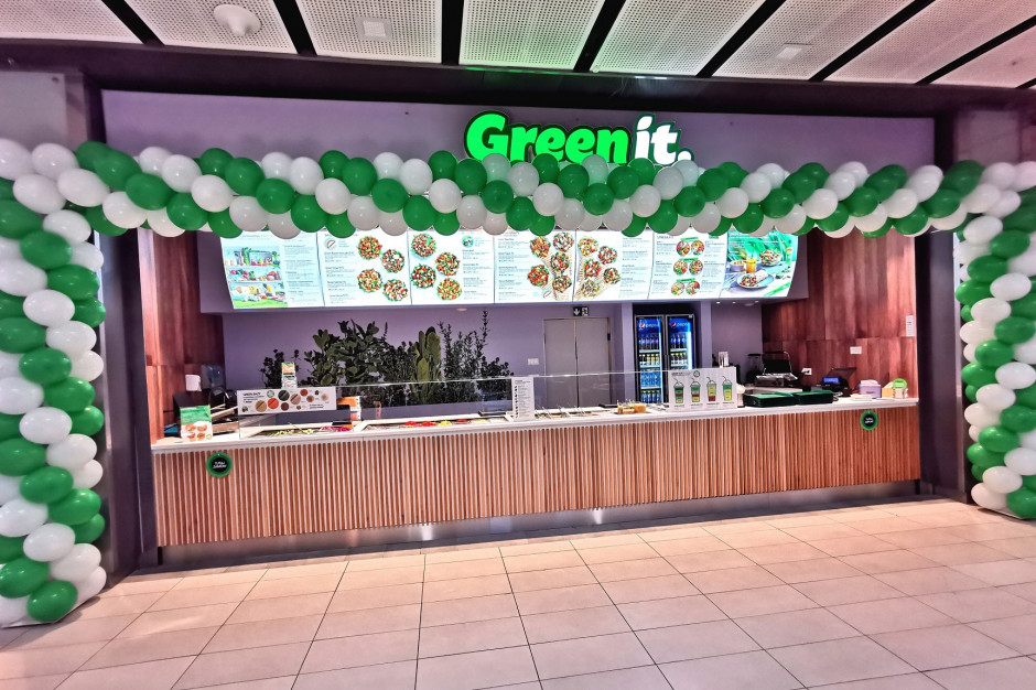 Od 6 lipca bydgoszczanie mogą zamawiać posiłki w restauracji Green it w CH Focus, fot. materiały prasowe Wrapowo-sałatkowa sieć z nowym punktem w Bydgoszczy