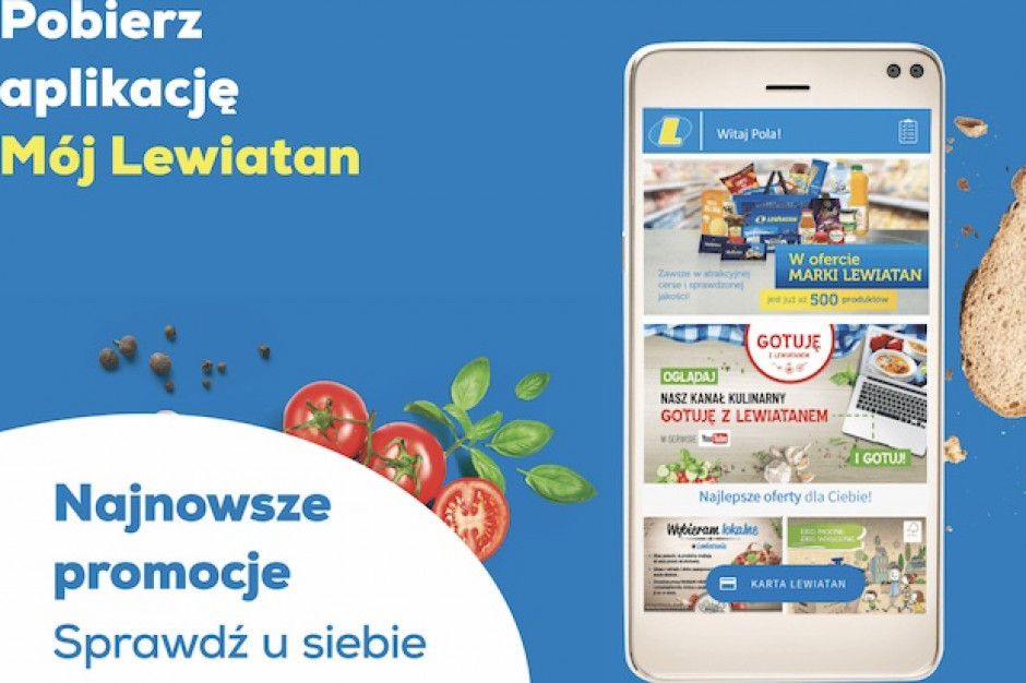 PSH Lewiatan rozwija aplikację Mój Lewiatan; fot. materiały prasowe PSH Lewiatan pracuje nad nowymi rozwiązaniami w aplikacji mobilnej