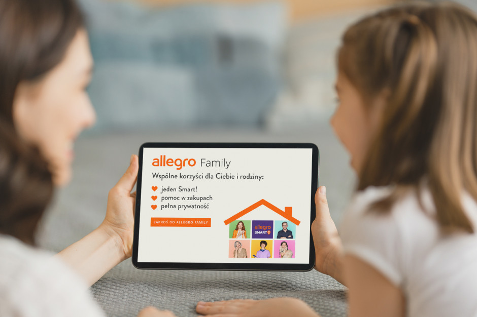 fot. Allegro Family Allegro wprowadza nową funkcjonalność - Allegro Family