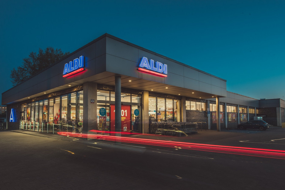 Aldi z nowym sklepem w Bełchatowie, fot. materiały prasowe Od początku roku Aldi otworzyło 14 sklepów w Polsce