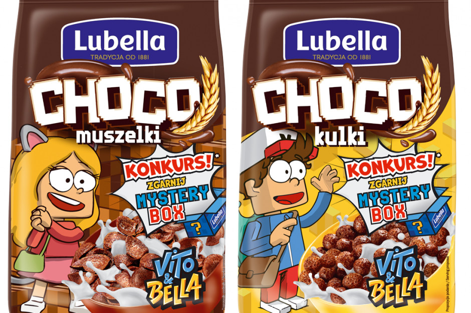 Płatki Choco Game zostały wypracowane wraz z influencerami Vito i Bellą, fot. mat. pras. Nowe płatki Lubella powstały we współpracy z influencerami