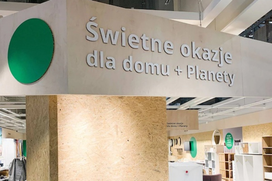 Dział Circular Hub w sklepie IKEA, fot. materiały prasowe sieci Polscy klienci chcą zaangażowanych sieci handlowych