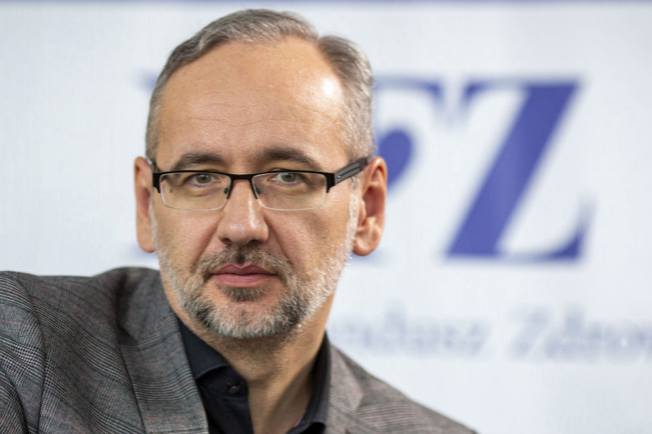 Szef MZ Adam Niedzielski, fot. mat. pras MZ: Prawdopodobieństwo lockdownu mniejsze niż w poprzednich falach