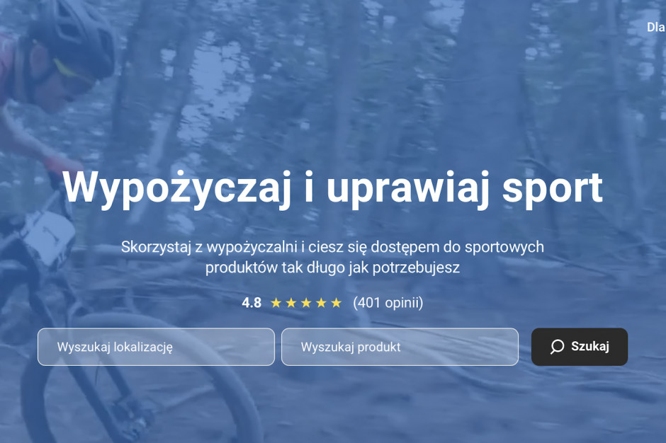Usługa Decathlon Rent działa w kilkudziesięciu miastach, a w ofercie dostępnych jest około 2000 produktów, fot. mat. pras. Decathlon rusza z platformą wypożyczania sprzętu sportowego