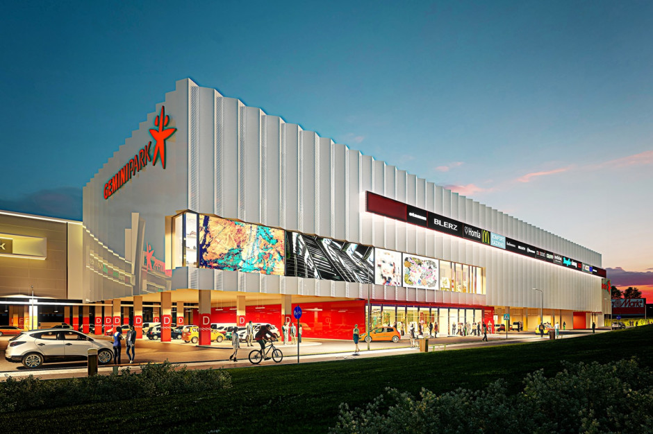 Rozbudowana część Gemini Park Tychy, fot. mat. pras. Gemini Park Tychy zyska 7 tys. mkw. powierzchni