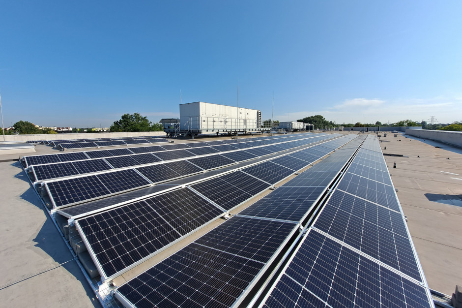Kaufland sięga po odnawialne źródła energii, fot. mat. pras. Pierwsza fotowoltaika na dachu sklepu Kaufland