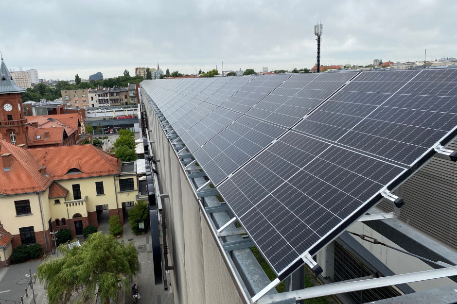 Focus zapowiada rozbudowę instalacji w przyszłości. Fot. materiały prasowe CH Focus będzie czerpać energię z fotowoltaiki