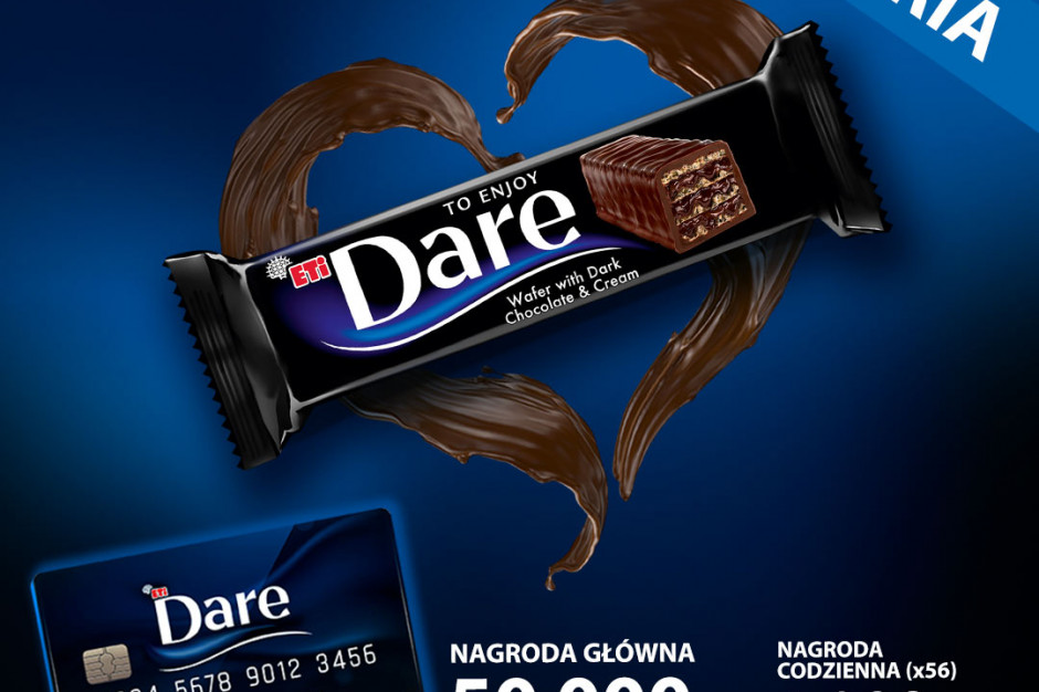 Rusza loteria Dare ETi DARE z loterią i akcją samplingową w Kolporterze