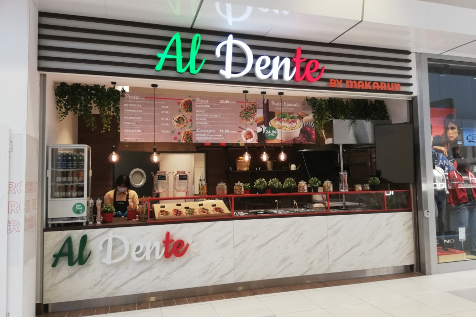Al dente by Makarun w centrum Nowe Czyżyny; fot. materiały prasowe Sieć spaghetterii otwiera punkt w CH Nowe Czyżyny
