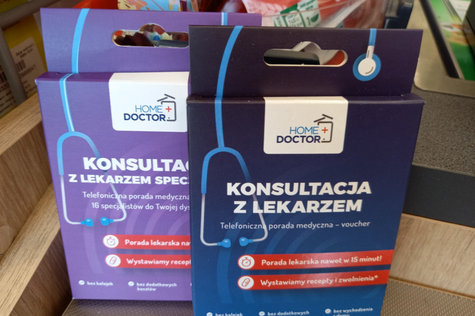 Przedpłacony voucher HomeDoctor - nowa oferta Żabki, fot. mat. pras. Żabka wprowadza vouchery na telekonsultację lekarską