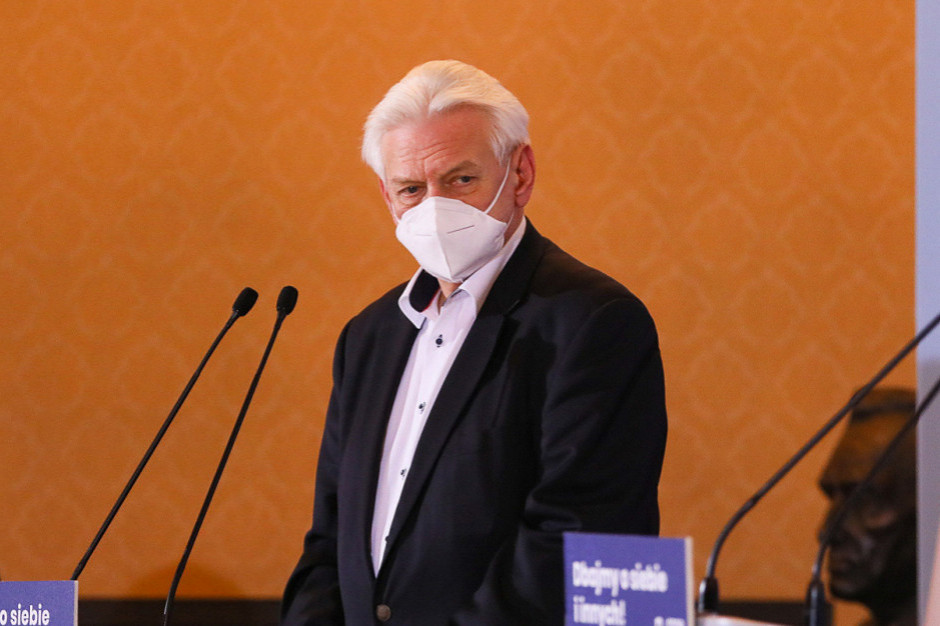 prof. Andrzej Horban (fot. Krystian Maj/KPRM) Horban: Nie ma powodu do lockdownu