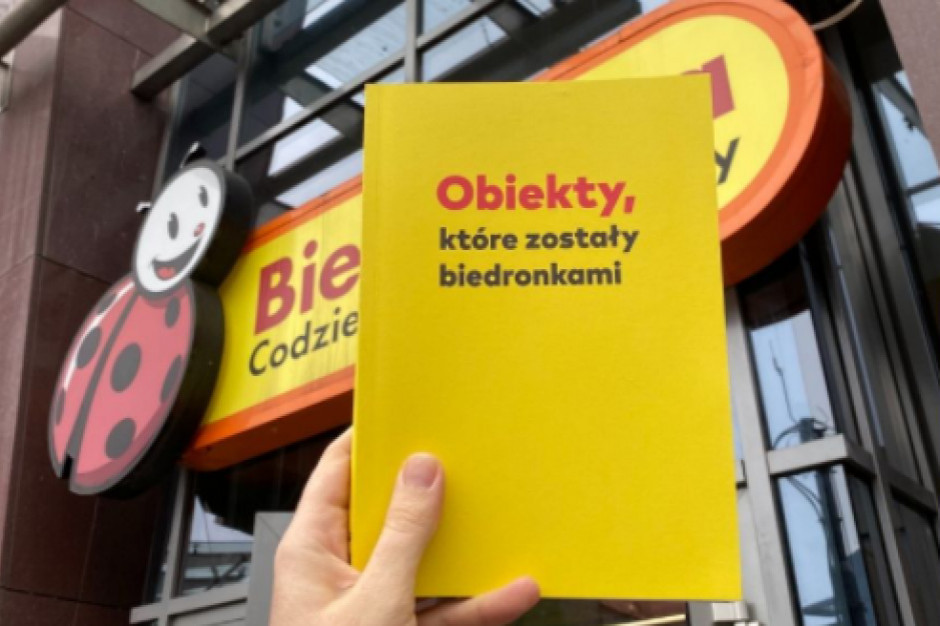 Obiekty, które zostały Biedronkami - nietypowa książka o sieci dyskontów