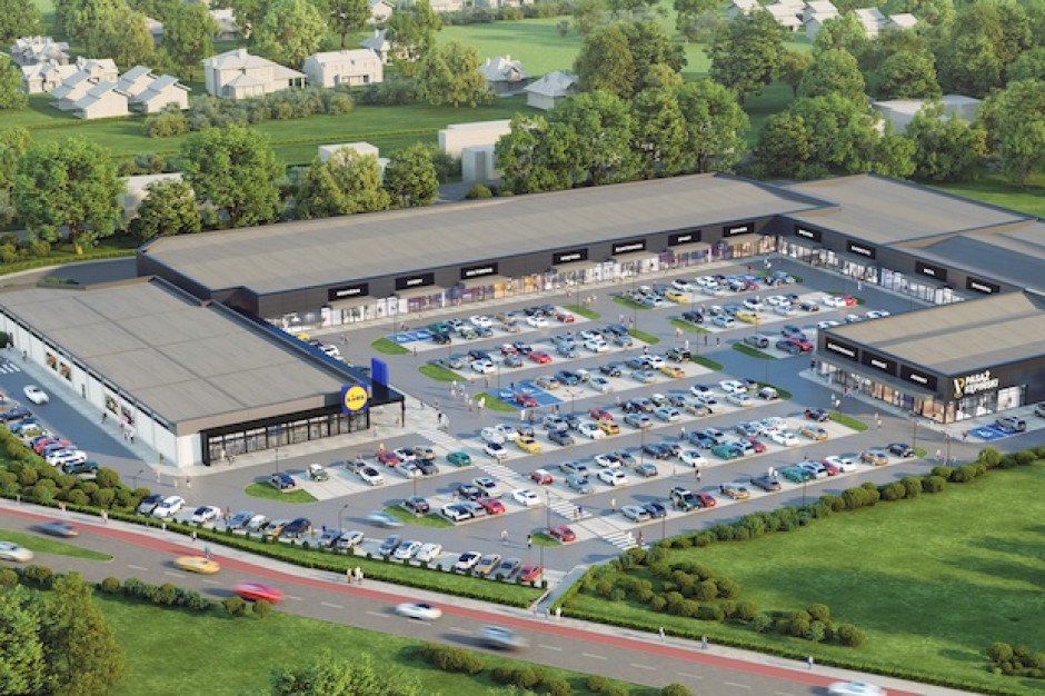 Wizualizacja Pasażu Kępińskiego TUF RE buduje Pasaż Kępiński. Lidl wśród najemców