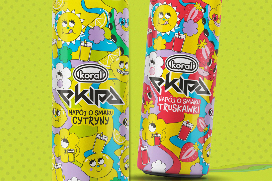 fot. napoje Koral Ekipa i Koral „zapuszkowali” lody - napoje pojawią się w sklepach pod koniec września