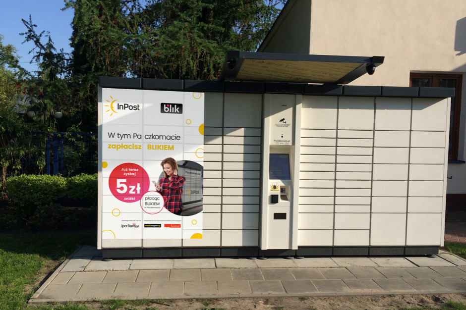 Całkowita liczba Paczkomatów wzrosła o 56% rok do roku do 15.572 urządzeń. Fot. materiały prasowe InPost zwiększa przychody o ponad 50 proc.