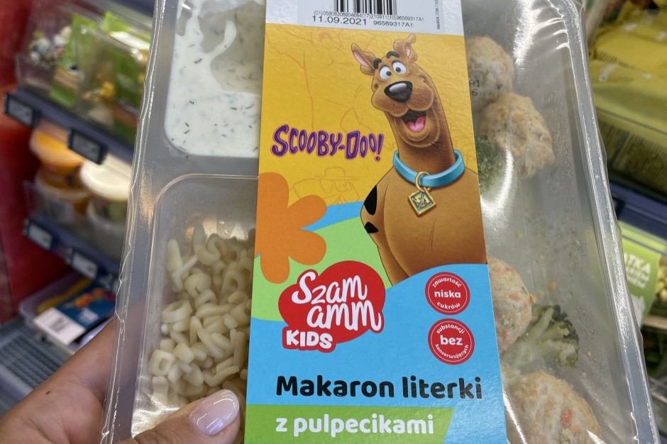 Szamamm Kids to gotowe dania obiadowe w porcjach dedykowanych dzieciom. Fot. materiały prasowe Żabka stawia na ofertę gotowych posiłków dla dzieci