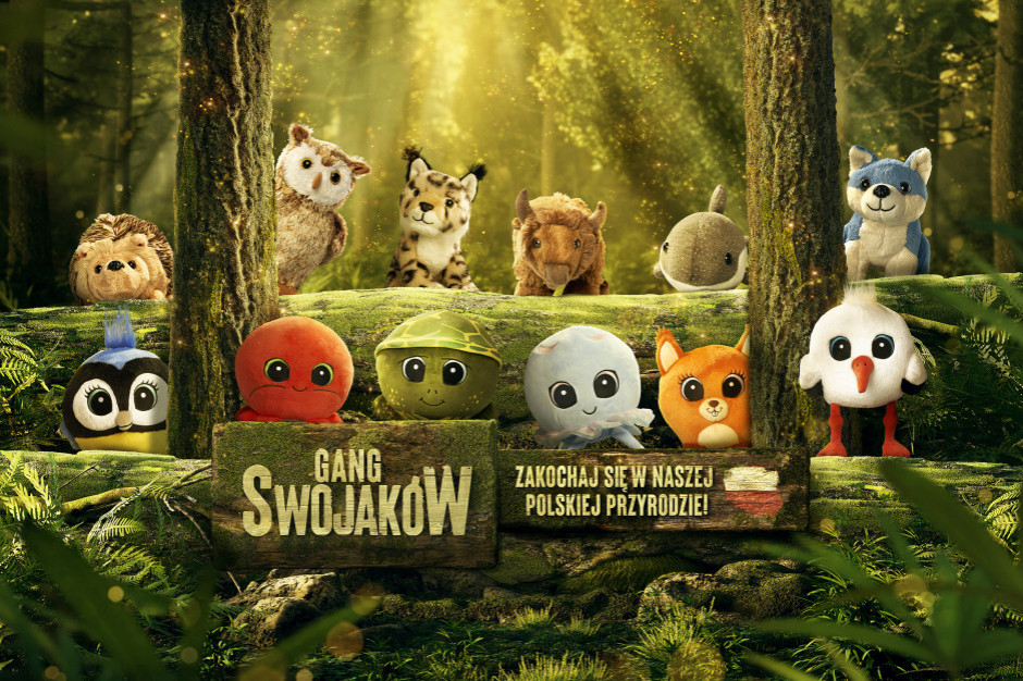 Gang Swojaków liczy 12 członków, fot. mat. pras. Biedronka rozdała już milion Swojaków