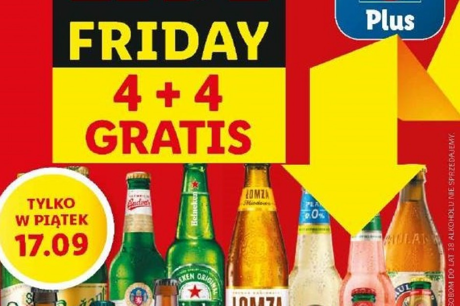 Piwna promocja wraca do sklepów Lidl, fot. materiały prasowe Piwna promocja 4+4 gratis wraca do Lidl