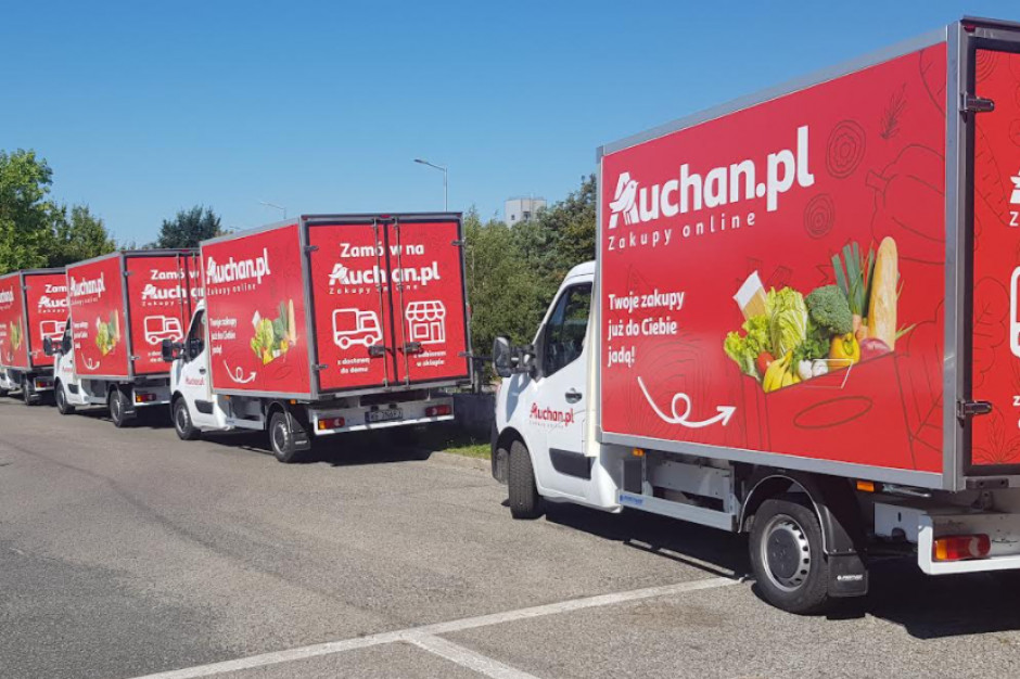 Auchan kontynuuje digitalizację ścieżki zakupowej Auchan rusza z e-sprzedażą na Górnym Śląsku