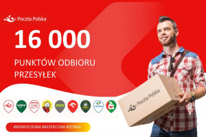 Poczta Polska do końca 2022 roku chce mieć 20 tys. punktów odbioru przesyłek