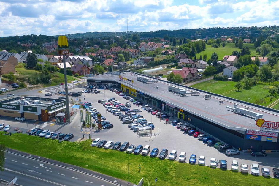 Projekt w Wieliczce to lokalny park handlowy. Fot. materiały prasowe LCP kupuje kolejne 2 parki handlowe, chce przeznaczyć na inwestycje 250 mln euro