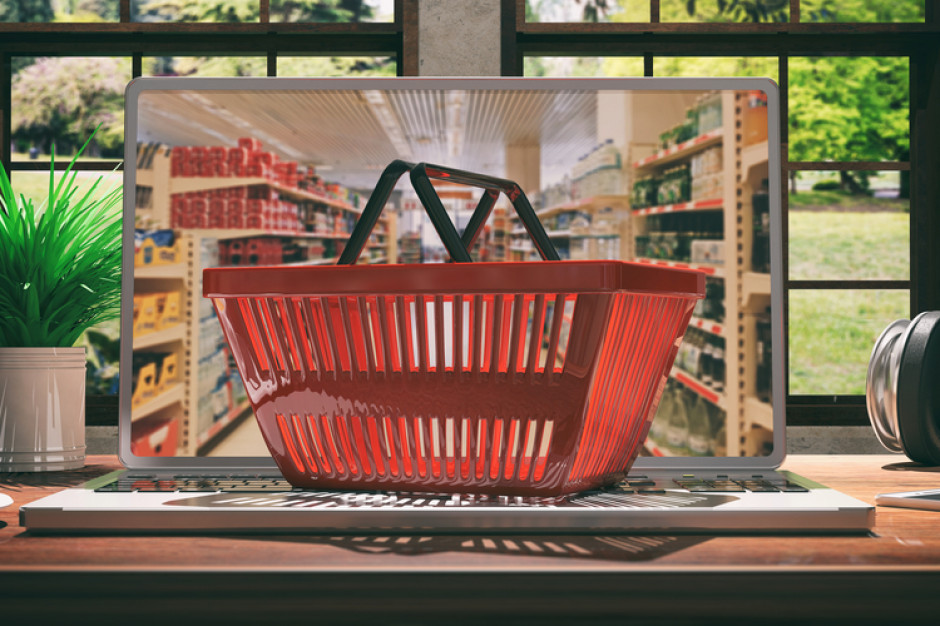 fot. shutterstock Wśród firm spożywczych widać rezerwę wobec e-commerce