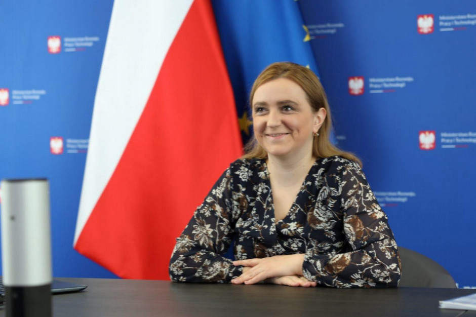 Olga Semeniuk, fot. twitter.com/MRPiT_GOV_PL Semeniuk: Jesteśmy przygotowani do regionalizacji obostrzeń